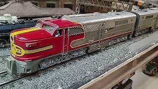 Vintage Alco PA Diesel Engines  O gauge by Central Locomotive Works 1947-50's & Pomona cars 1939-41