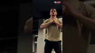 Мовсар Евлоев показал разминку #mma #ufc #евлоев