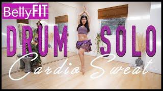 Sweaty Drum Solo | Cardio Workout | Learn to belly dance!