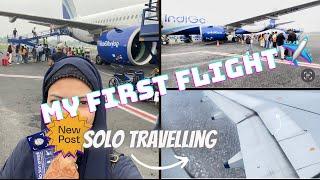 My First  International Flight ️ | Patna to Jeddah via Mumbai | Solo Travelling