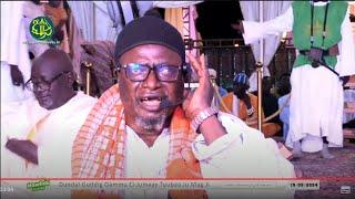 Gamou 2024 à Touba : Prestation de Serigne Cheikh Gueye Mayib de Khassaides à la Grande Mosquée