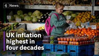 Cost of living crisis: UK inflation hits 40-year high of 9%