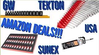 Great Amazon Tool Deals Tekton Gearwrench Sunex