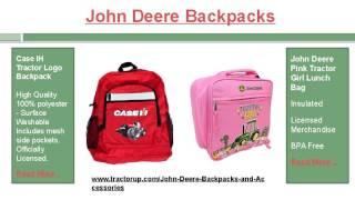 John deere backpacks