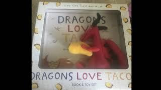 Dragons love tacos by Adam Rubin, Book review.  Making ground beef tacos. Matts playtime Matts World