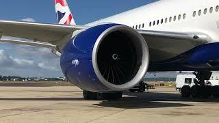 Boeing 777-200 GE90 Engine Start Sound