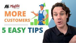 How to Get More Leads for your Handyman Business - 5 EASY Tips!