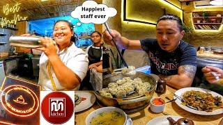 THE BEST MOMO SHOP | MAJNU KA TILLA | TIBETAN FOOD | DELHI FOOD VLOG | TM KITCHEN CAFE #foodvlog