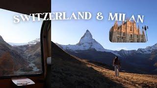 my 2024 best hikeMatterhorn-Riffelsee, frozen lake, Bernina, the last supperMilan, lucerne #vlog