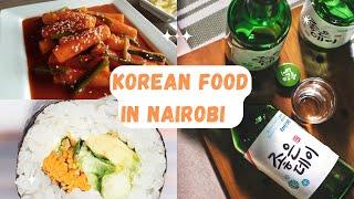 Trying Korean Food in Nairobi | Ain Korean Restaurant | Kenya | Things to do in Africa