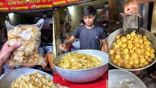 Art of Making Potato Chips From Scratch| ￼Unique Indian Street Food |