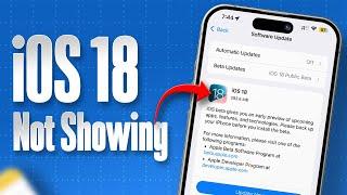 iOS 18 Update Not Showing? Here’s How to Fix It! 