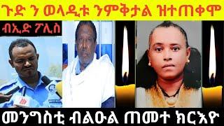 ጉድ ን ወላዲቱ ንምቅታል ዝተጠቀሞ ብኢድ ፖሊስ/መንግስቲ ዝለዓለ ጠመተ ክገብረሉ