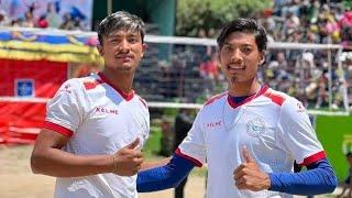 Rasuwa dhunche final match  bijaya thapa rajkumr niraula VS bishnu basnet samit shretha