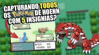 EMERALD CAPTURANDO TODOS OS 212 POKÉMON DISPONÍVEIS