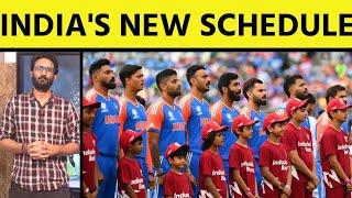 FROM BANGLADESH TILL CHAMPIONS TROPHY, BIG CHANGES IN INDIA'S CRICKET SCHEDULE. UPDATED FIXTURES