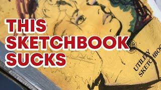 Why it took 10 YEARS to finish this sketchbook and how YOU can avoid my mistakes! + HamsterBomb!