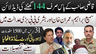 Qazi sb in hot waters only 144 hours left || Sami Ibrahim,Imran Khan & Bushra Bibi || LHC rocks ||