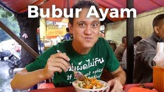 Bubur Ayam Barito: Chicken Rice Porridge in Jakarta