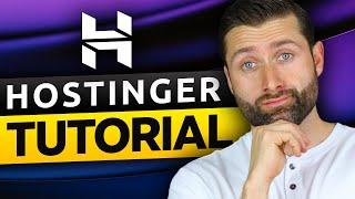 Hostinger Tutorial 2024 | How to host a website with Hostinger