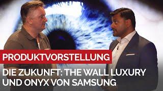 Die Zukunft der Großbildprojektion ist da - The Wall Luxury und Onyx von SAMSUNG