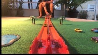 HOT WHEELS SUPER LAUNCH SPEED TRACK “WIN OR CRASH”