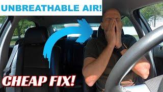 The cheapest way to remove bad odors from your car | Cigarette and cigar odor removal diy