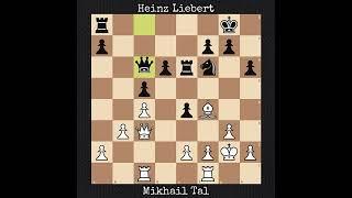 Mikhail Tal vs Heinz Liebert | Halle, Germany (1974)