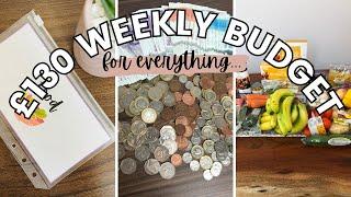 How I Budget My £130 Weekly Budget | Frugal Living