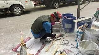 전자일개미의 타일조공 탐구생활#9타일조공의 하루 일과 전과정