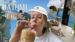 BATUMI GUIDE 2023: best restaurants, caffes to visit, room tour & more // VLOG