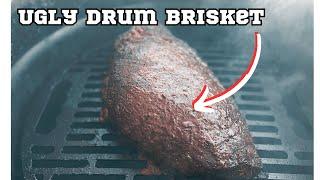 How to Smoke a Brisket on an Ugly Drum Smoker - EASY BRISKET RECIPE