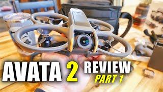 DJI Avata 2 Review In-Depth - Part 1 - Unboxing, Setup, Updating & Comparison | Goggles 3, Motion 3