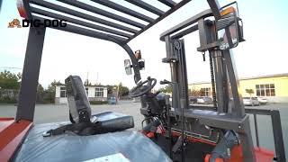 DIG-DOG Diesel Forklift Truck China Construction Machinery Supplier