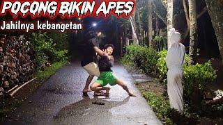 Pocong Bikin Apes || Funniest Ghost Prank