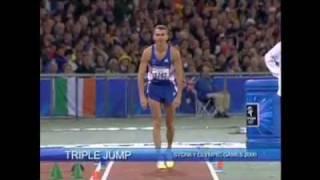 Jonathan Edwards Wins Olympic Gold - Sydney 2000