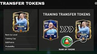 103-104 OVR RANK UP TRANSFER!? NEW TRAINING TRANSFER TOKENS UTOTS FC MOBILE 24!