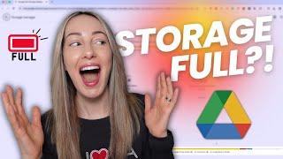 How to Clear Google Drive Storage Fast