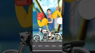 Garena Free Fire And Chotu School On Bike #shorts#freefireshorts