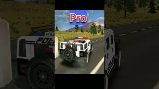 Noob vs pro #policecar #gaming #crash #games #automobile #policecarrace #cargames 19