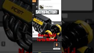 The Components Required for Automating Turbo Motors are a Pain in Satisfactory! #satisfactory
