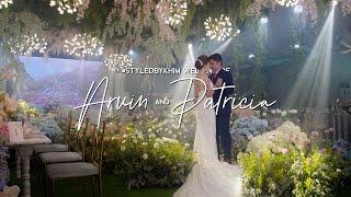 Modern-feel Garden themed Wedding of Arvin & Patricia