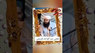 Mufti Abdul Wahid Quraishi| Khudkushi krny waly k lye dua krna #religion #muftiabdulwahid #best