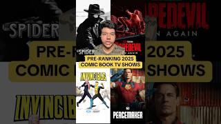 Pre-Ranking The 2025 Comic Book TV Shows