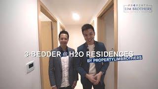 H2O Residences : High Floor 3-Bedder Condo | 1130 sqft | Unblock View | Singapore Home Tour