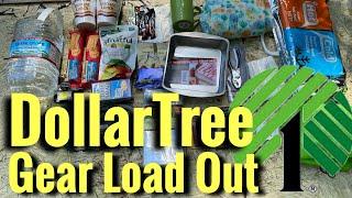 Dollar Tree Camping Gear Load Out