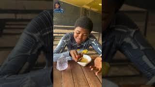 Jarvis AI Eating Yellow Garri In this hard time,.