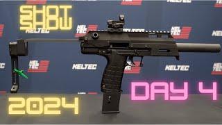 Shot Show 2024 day 4! Keltec, SDS imports, shadow systems, Panzer, Ruger, Zev, Nemo, and more!