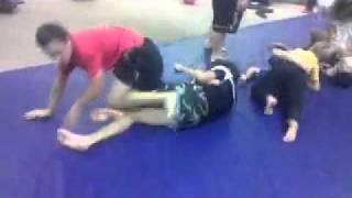 Guy and David training at Beaufort MMA