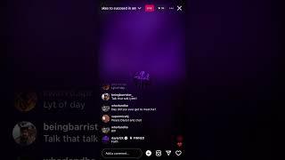 Daylyt “The sacrifices it takes to succeed in anything” IG Live